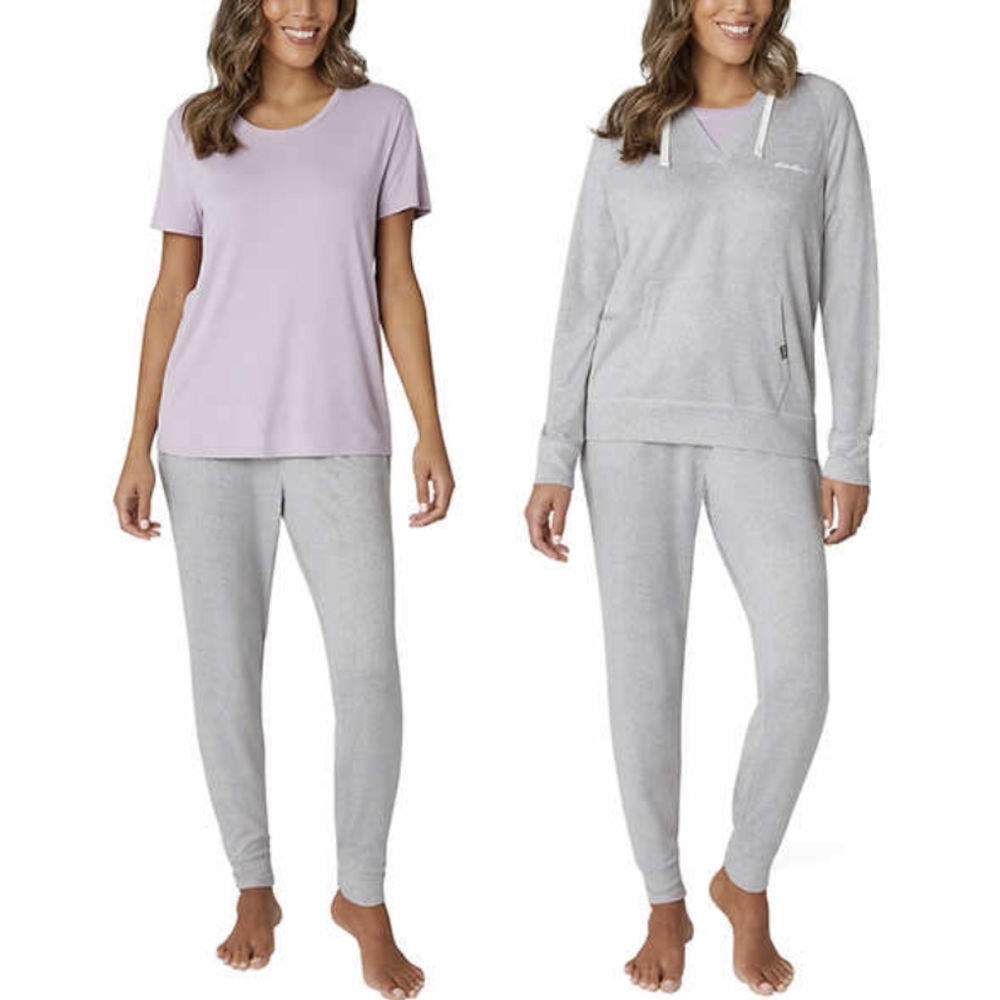 Eddie Bauer Ladies' 3-Piece Hacci Lounge Set